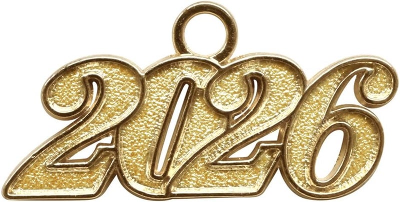 Endea Graduation Tassel Date Charm Gold Year - Image 1